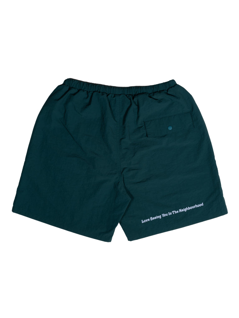 Nude Boy Splash Short - Green